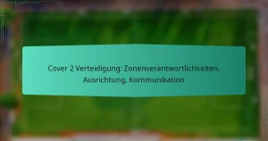 Cover 2 Verteidigung: Zonenverantwortlichkeiten, Ausrichtung, Kommunikation